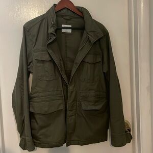 Army green jacket